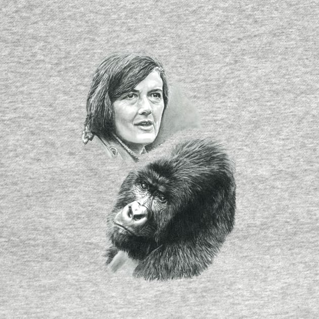 TRIBUTE TO DIAN FOSSEY by allthumbs